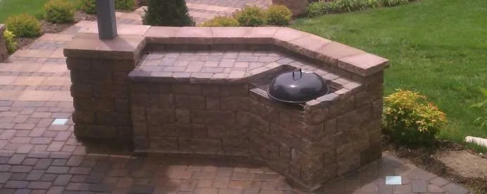 Professional garden landscaping for year-round maintenance in House Springs, MO by Baker Landscaping & Concrete