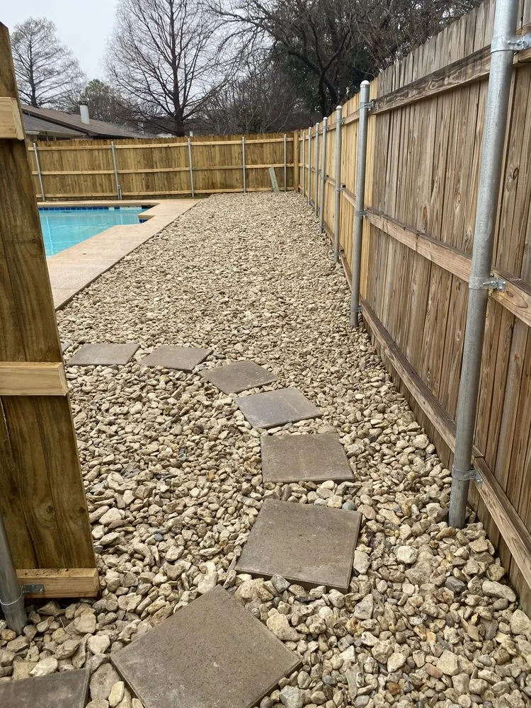 Professional landscape design in Grandview, TX by Baker Landscaping