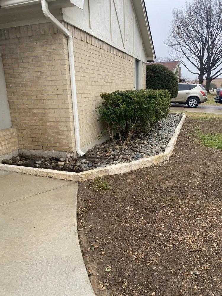 Custom outdoor landscaping for beautiful yards across Grandview, TX - Baker Landscaping