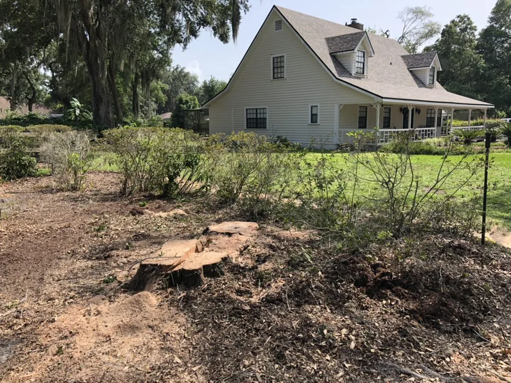 Reliable yard maintenance for beautiful yards in Mulberry, FL by Bakers All Around Tree Service