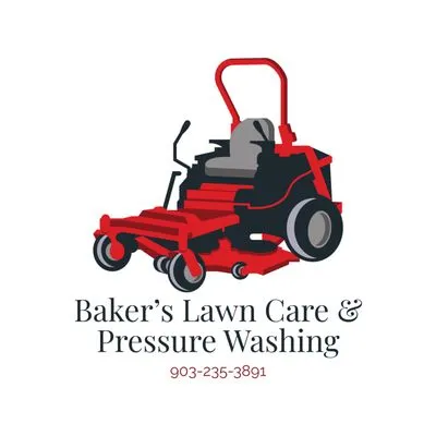 Baker's Lawn Care & Pressure Washing Logo