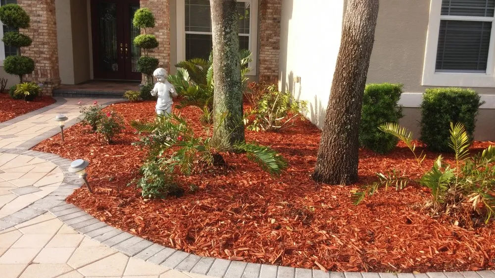 Affordable landscaping services for beautiful yards in Lakeland, FL by Baker's Outside Services and Solutions
