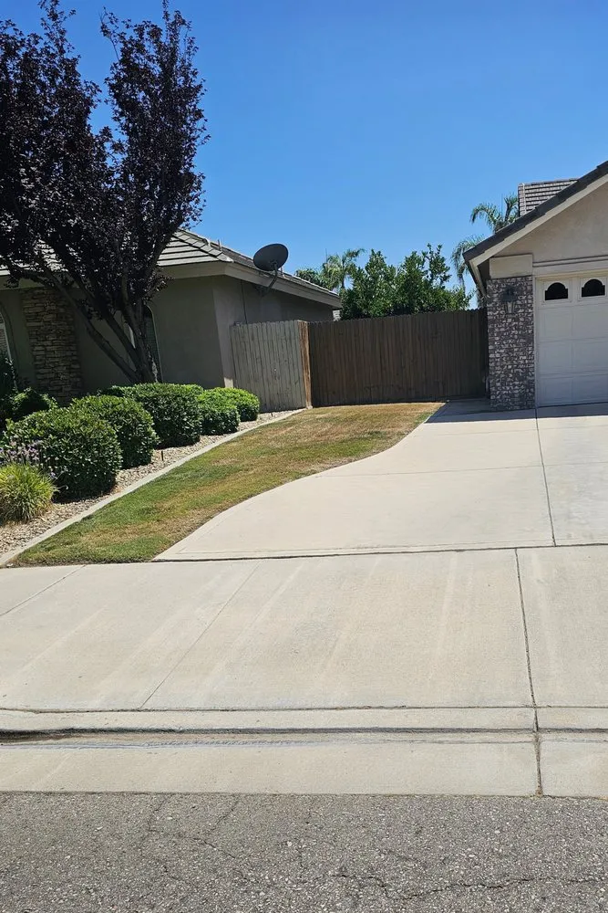 Custom residential landscaping for outdoor upgrades in Bakersfield, CA by Bakersfield Lawn Painting