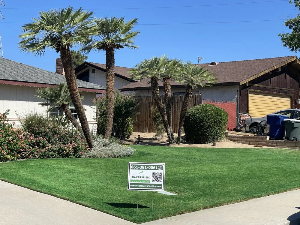 Professional outdoor landscaping experts serving Bakersfield, CA - Bakersfield Lawn Painting