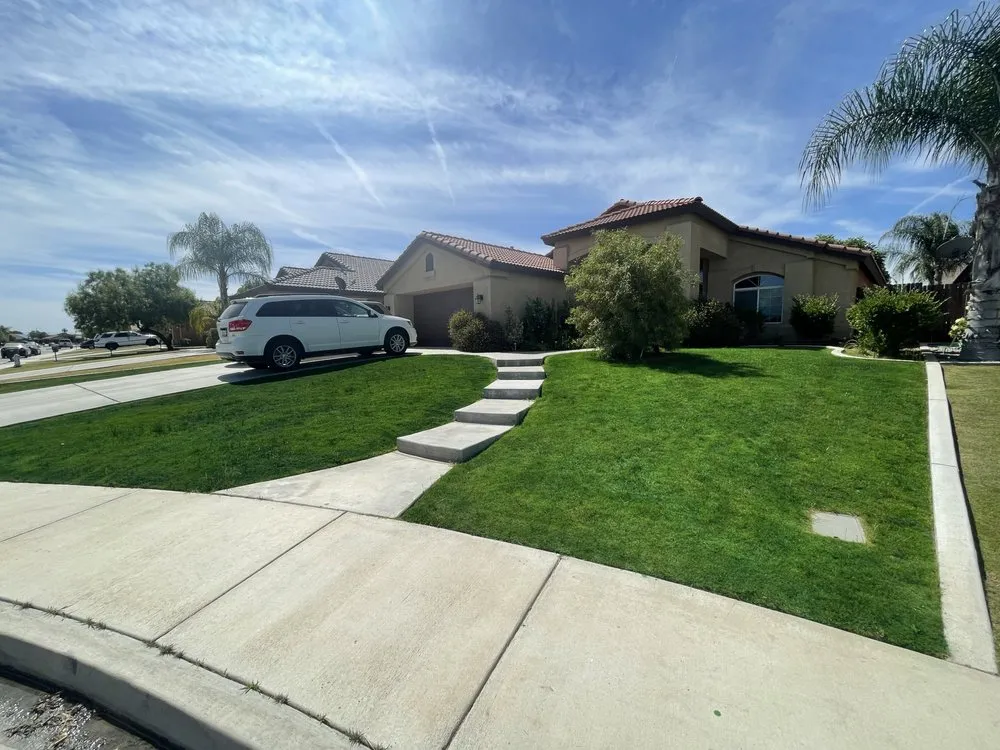 Trusted landscape installation for homes across Bakersfield, CA - Bakersfield Lawn Painting