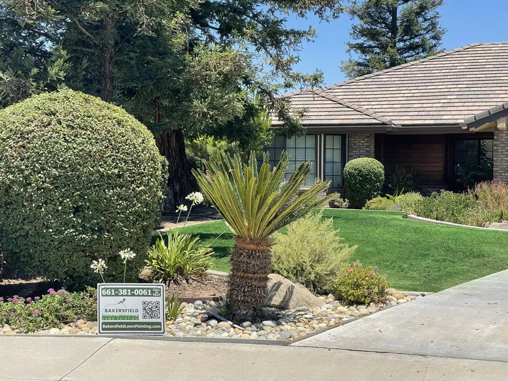 Affordable landscape installation in Bakersfield, CA - Bakersfield Lawn Painting