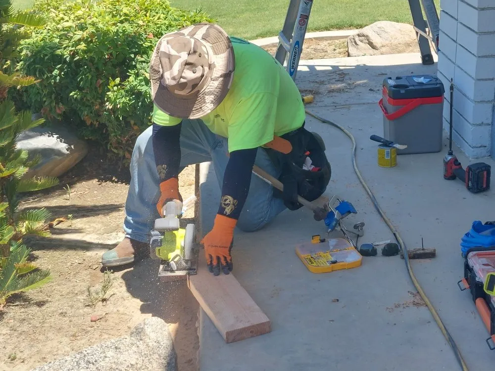 Trusted lawn mowing service for outdoor upgrades in Bakersfield, CA by Bakoboy Enterprises