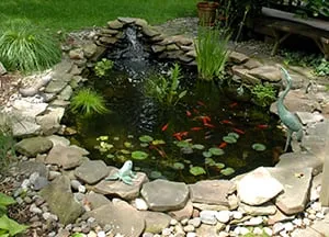 Professional landscape installation in Goffstown, NH by Balboni's Landscape Design