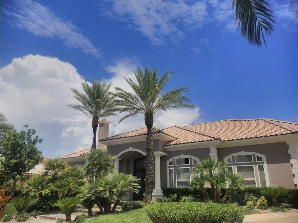 Custom yard maintenance in Las Vegas, NV by Balcarcel Landscaping