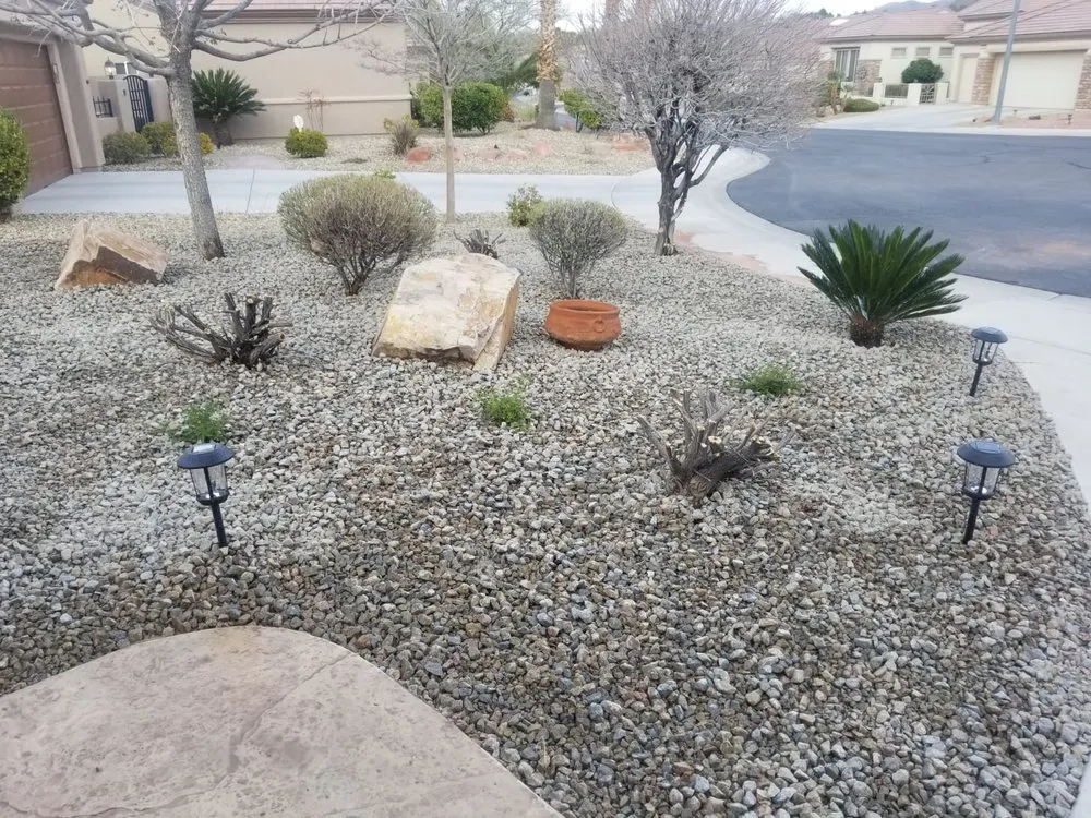 Affordable outdoor landscaping for beautiful yards in Las Vegas, NV by Balcarcel Landscaping
