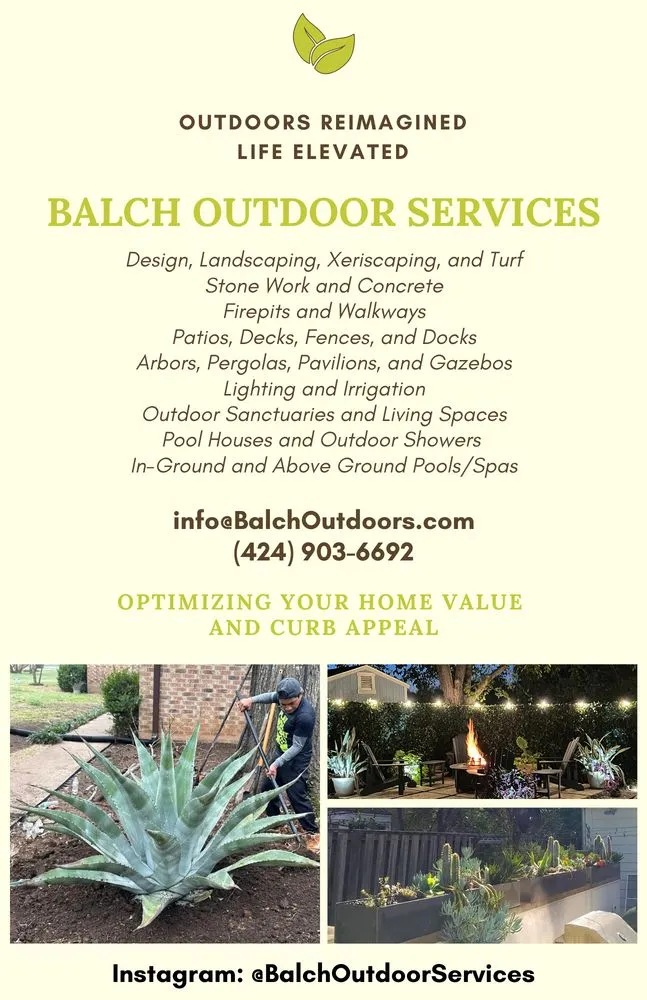 Reliable residential landscaping in Austin, TX by Balch Outdoor Services