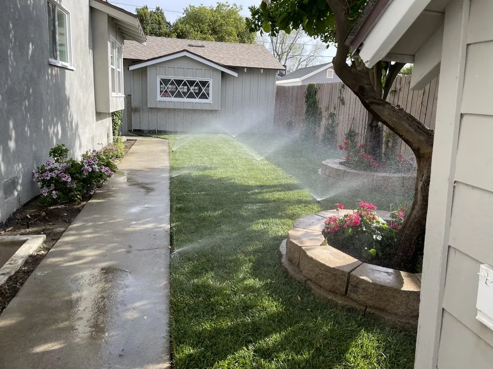 Expert garden landscaping in San Fernando Valley, CA by Balderas Jr Tree Service