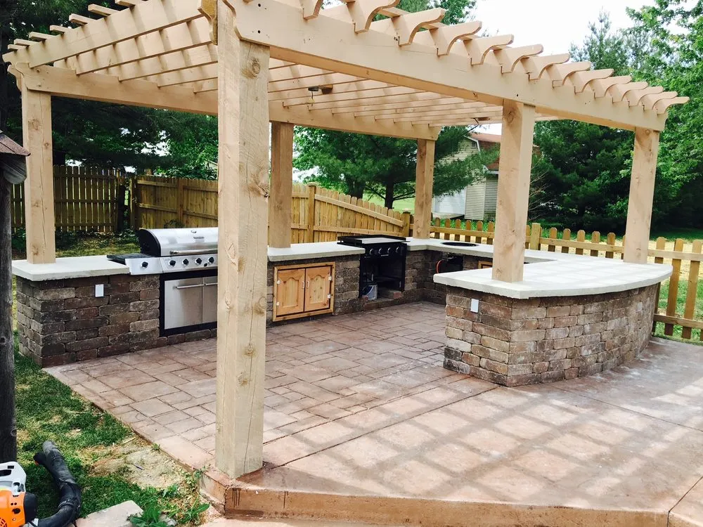 Expert garden landscaping for outdoor upgrades in Anderson, IN by Balderra Construction and Landscaping