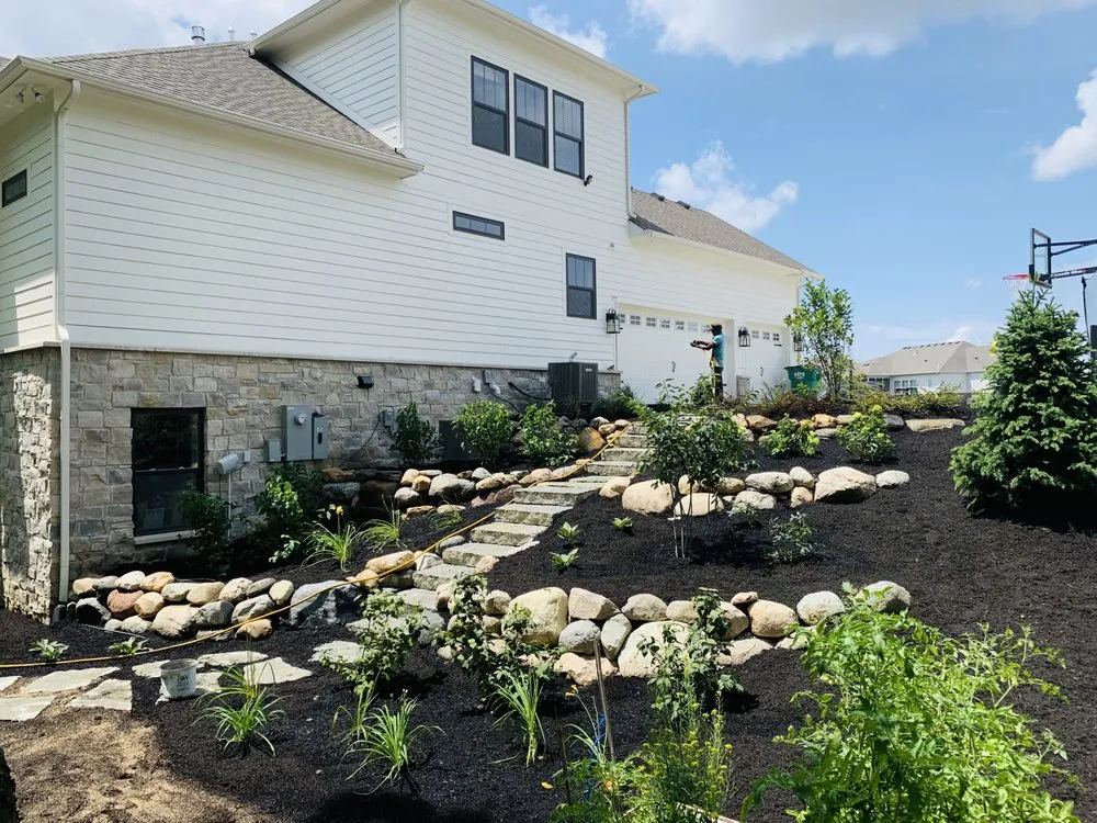 Custom lawn mowing service in Anderson, IN by Balderra Construction and Landscaping