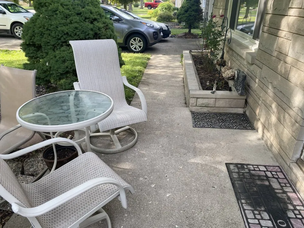 Expert yard cleanup service with custom design in New Castle, IN by Baldman Endeavors