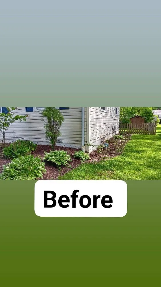 Local garden landscaping in Warren, OH by Baldwin's Lawn Care Services