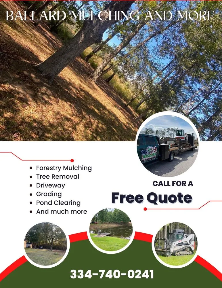 Top-rated landscape installation in Opelika, AL - Ballard Mulching & More