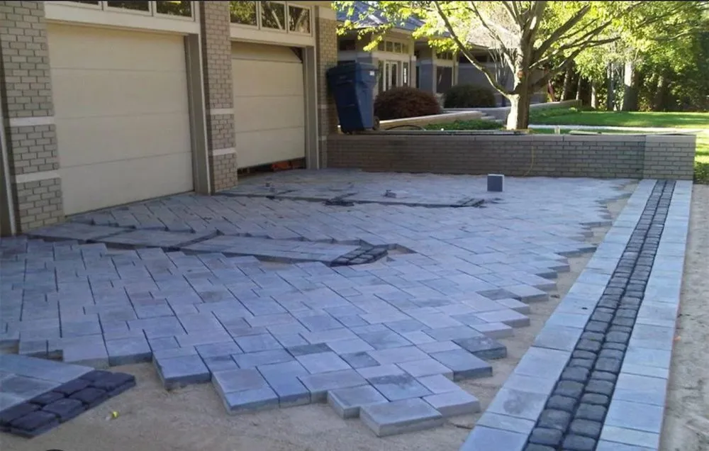 Custom garden landscaping in Dos Palos, CA by Ballistic Construction