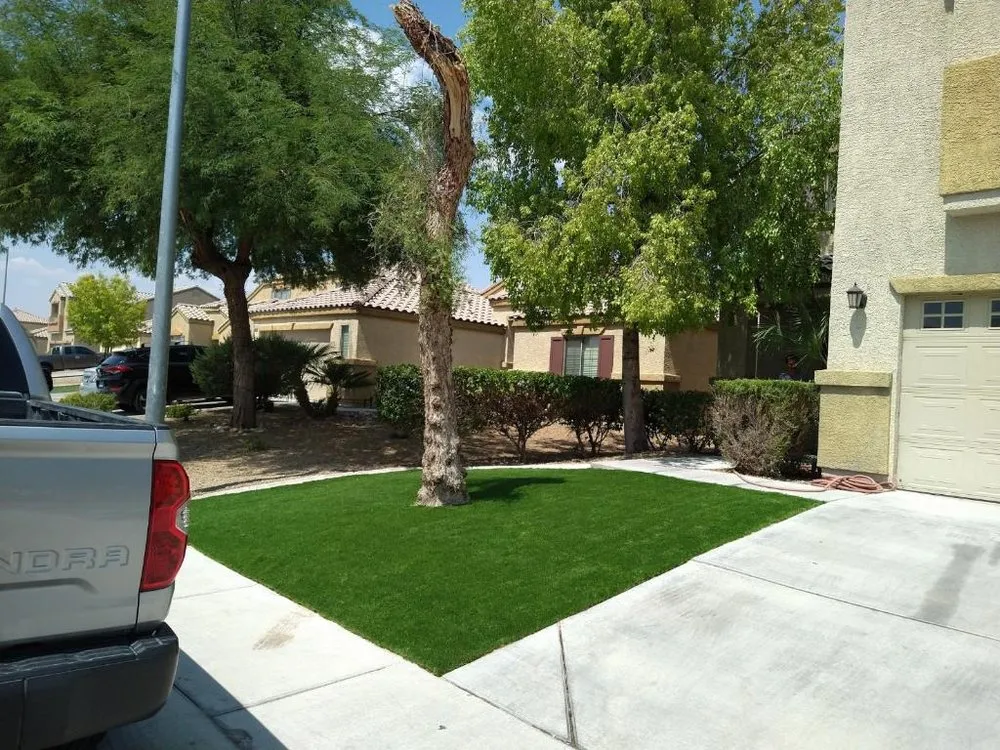 Reliable landscape installation in North Las Vegas, NV by Baltazar Landscaping