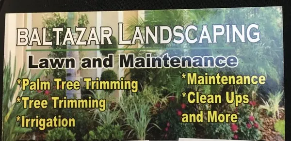 Baltazar Landscaping Logo