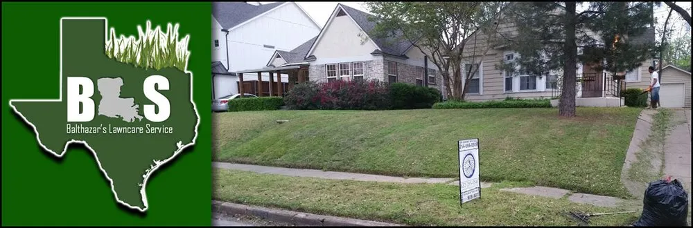 Custom lawn mowing service near you in Mesquite, TX by Balthazar's Lawncare Service