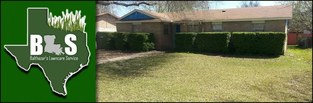 Local lawn mowing service in Mesquite, TX by Balthazar's Lawncare Service