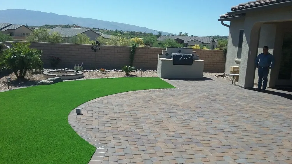 Trusted outdoor landscaping for residential properties in Tucson, AZ by BAM Landscaping and Masonry