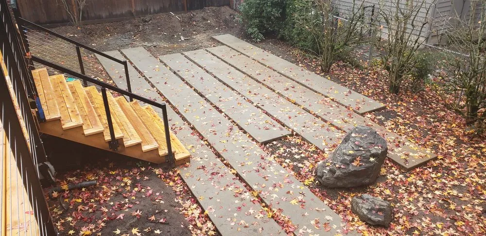 Professional landscape installation in Portland, OR by Bamboo Grove