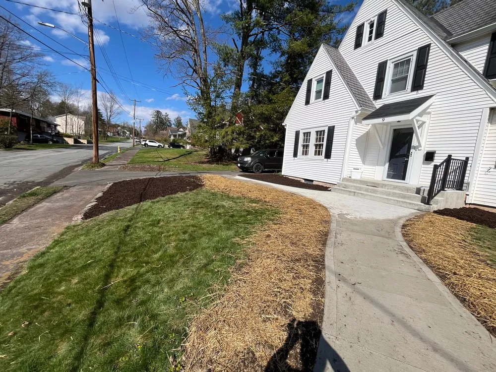 Custom yard cleanup service for year-round maintenance across Ferndale, NY - Banded Landscaping