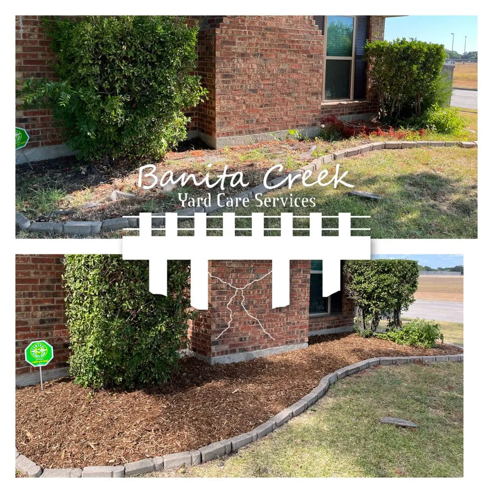 Local yard cleanup service experts serving Richardson, TX - Banita Creek Yard Care Services