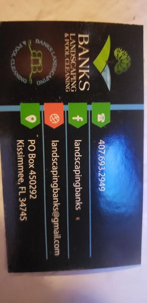 Professional yard cleanup service for residential properties in Orlando, FL by Banks landscaping and pool cleaning