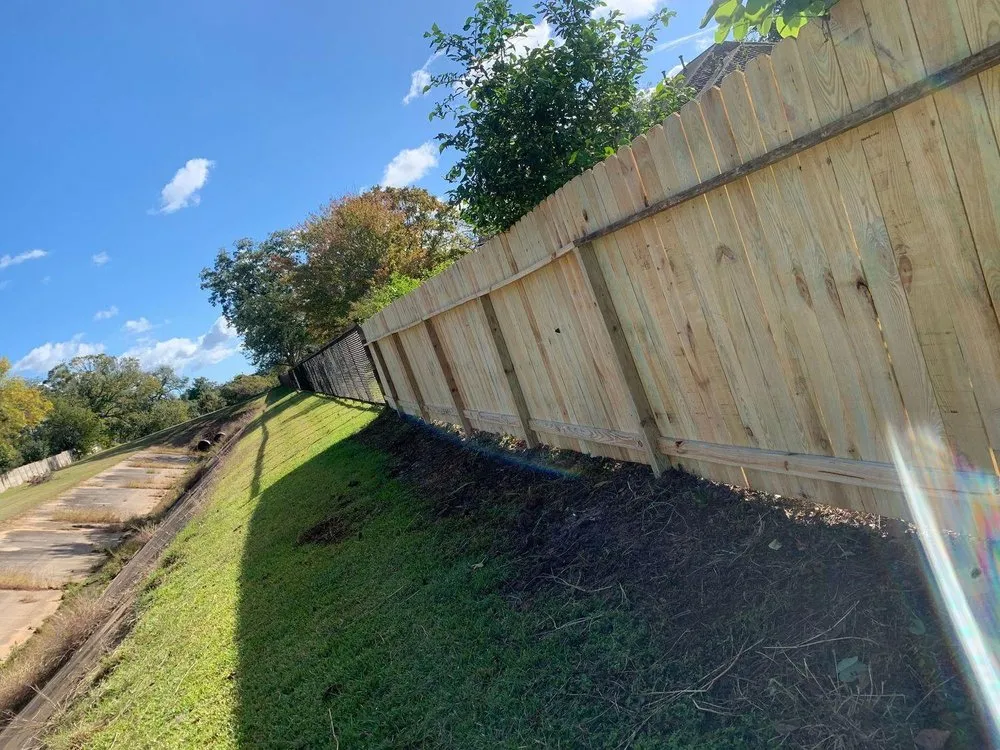 Affordable yard cleanup service for year-round maintenance in Clute, TX by Banks Property Solutions