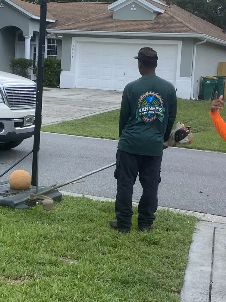 Reliable garden landscaping for year-round maintenance in Eustis, FL by Banners Blazin Lawn Care