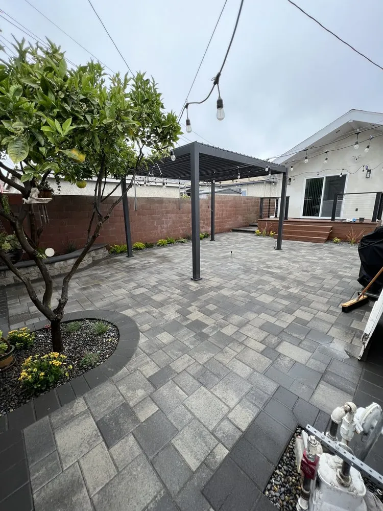 Affordable yard cleanup service with custom design in Culver City, CA by Banuelos Landscape