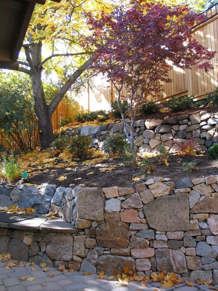 Custom landscape design for year-round maintenance in Ashland, OR by Banyan Tree Landscape Construction