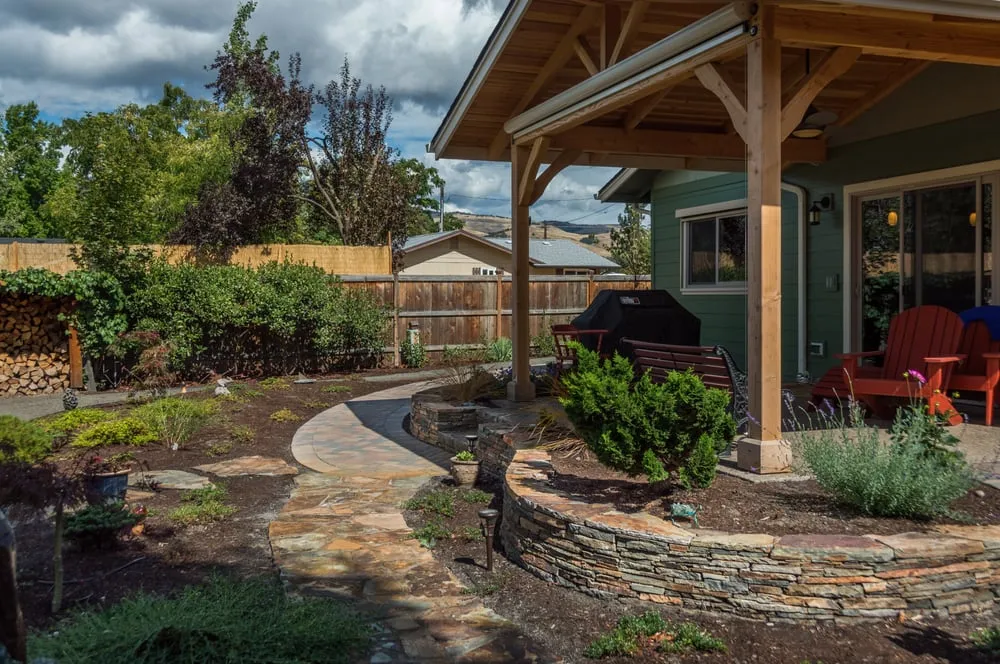 Expert lawn care service with custom design in Ashland, OR by Banyan Tree Landscape Construction