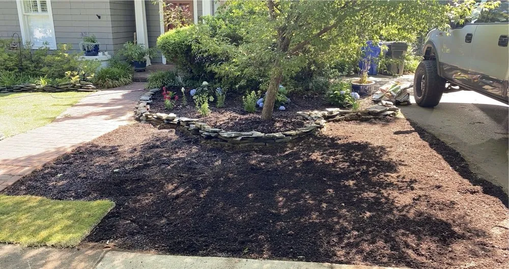 Custom lawn mowing service for residential properties in Rock Hill, SC by Bar Design & Build