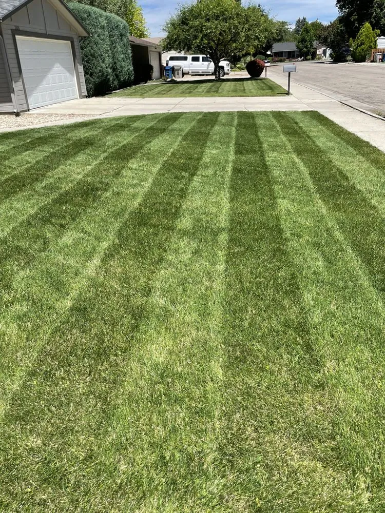 Local landscape installation with custom design across Boise City, ID - Bar OX Lawn Service & Yard Construction