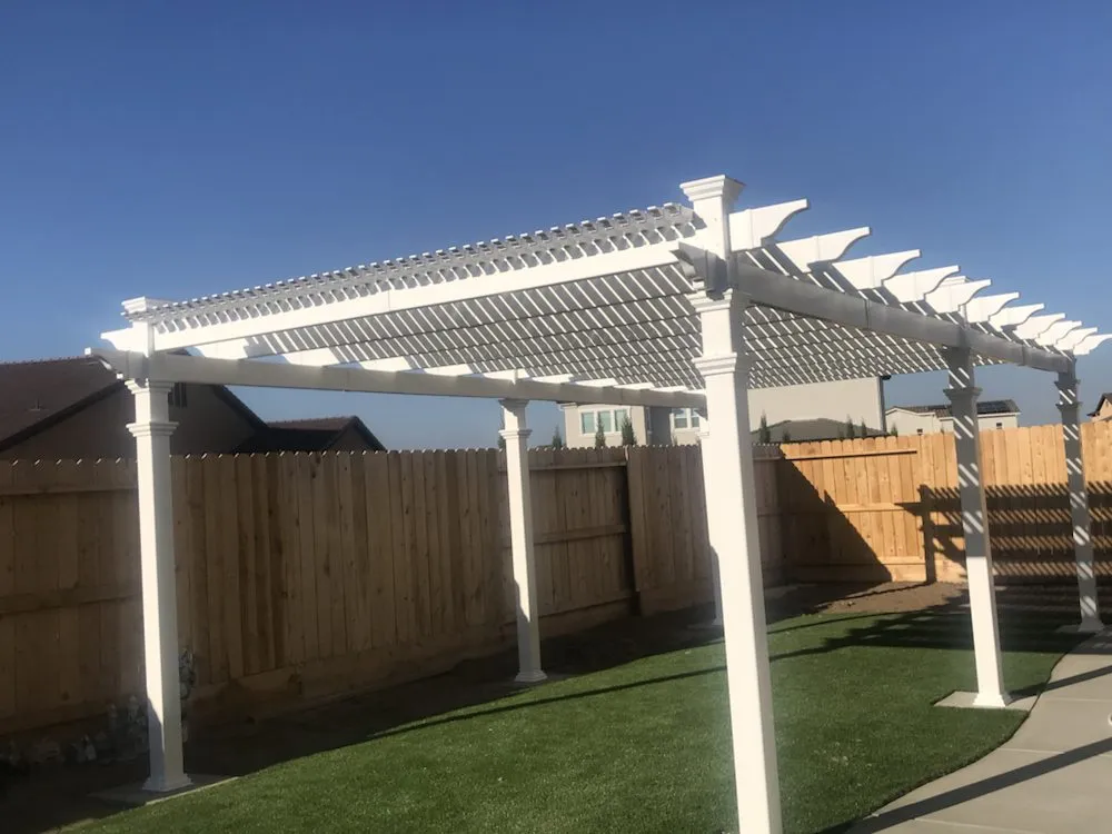 Custom landscape design with custom design across Stockton, CA - Barajas Gardening & Concrete