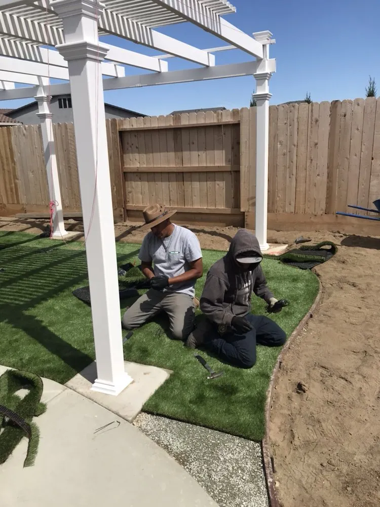 Expert garden landscaping for residential properties across Stockton, CA - Barajas Gardening & Concrete