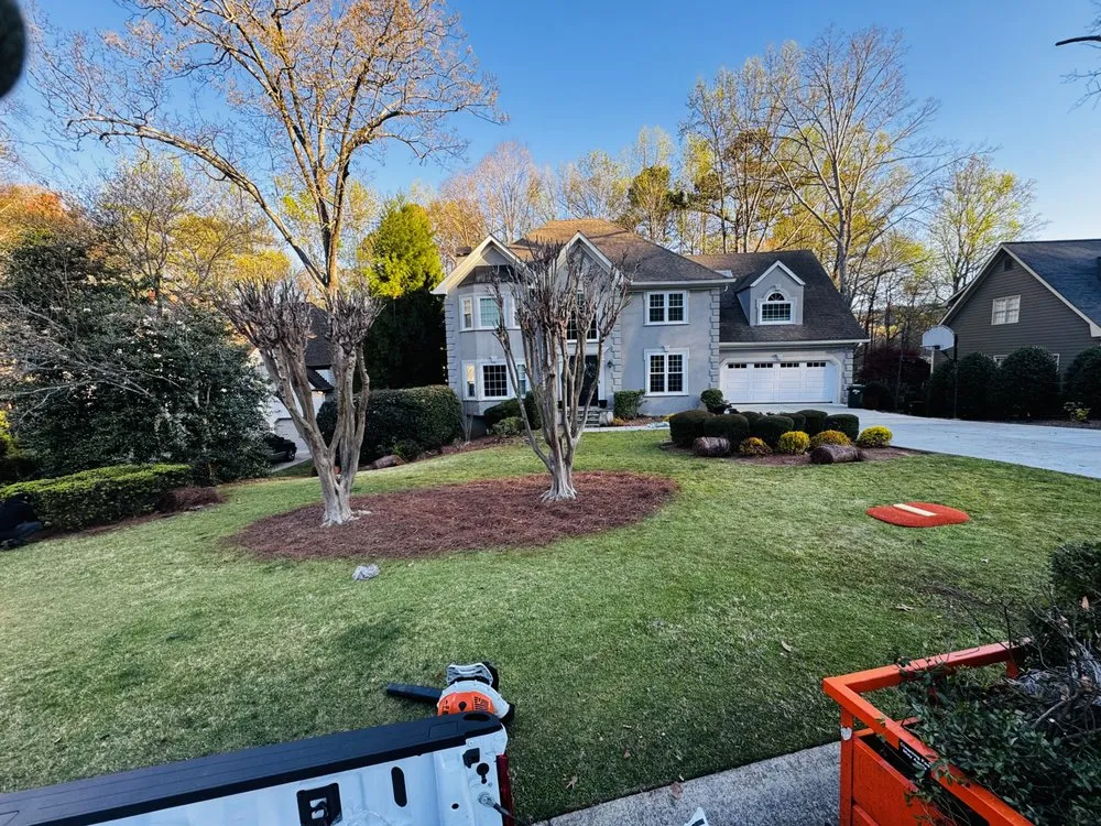 Trusted yard cleanup service for year-round maintenance in Chamblee, GA by Barajas Tree Services & Landscaping