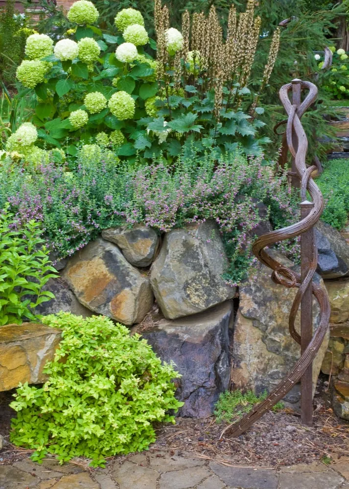 Professional garden landscaping for homes in Spokane, WA by Barbara Safranek Landscape Design
