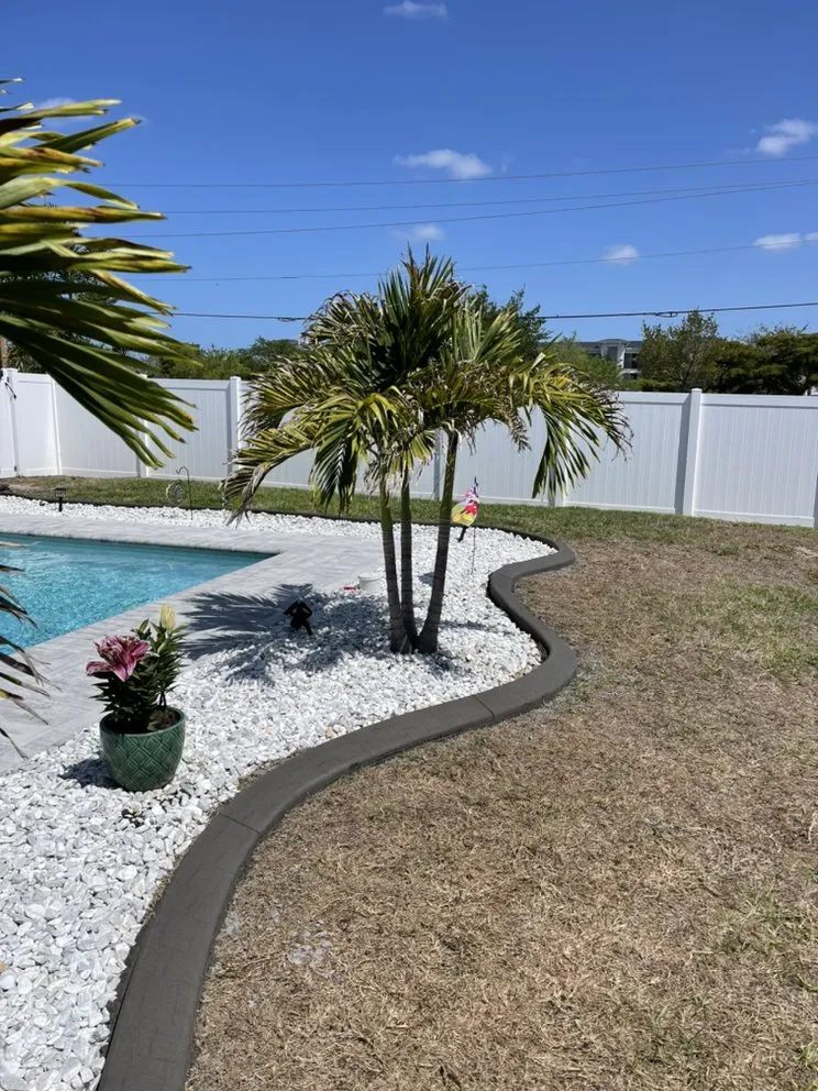 Custom landscape installation in Cape Coral, FL by Barbato Property Services