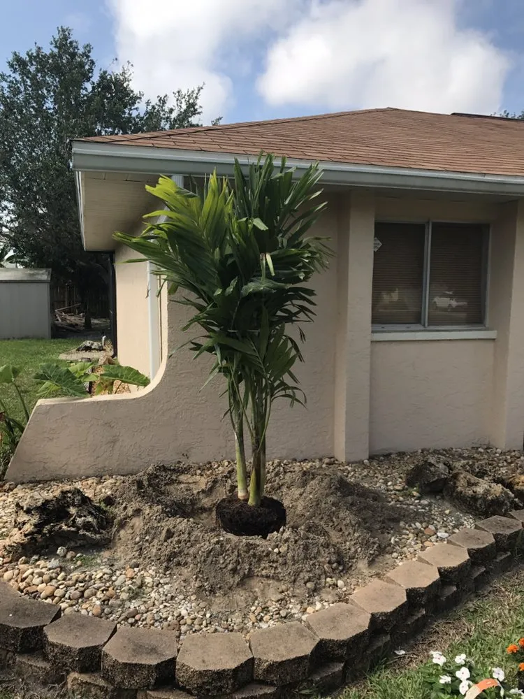 Reliable landscape installation for beautiful yards in Cape Coral, FL by Barbato Property Services
