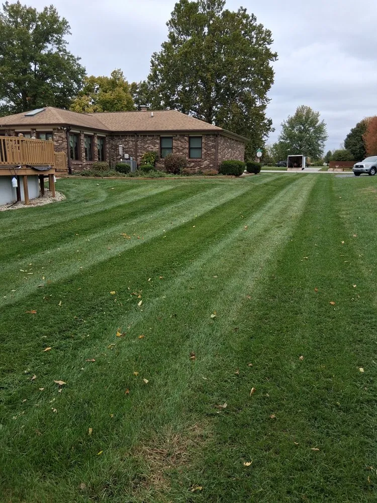 Custom lawn care service with custom design across Greenwood, IN - Barber Your Lawn