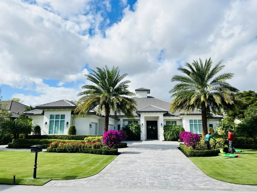 Affordable yard cleanup service for residential properties in Palm Beach Gardens, FL by Barbot Property Maintenance