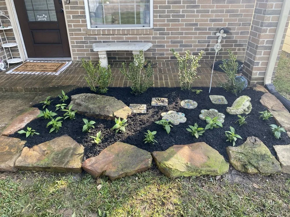 Local residential landscaping for outdoor upgrades in Conroe, TX by Barcenas Brothers Landscaping & Lawn Services