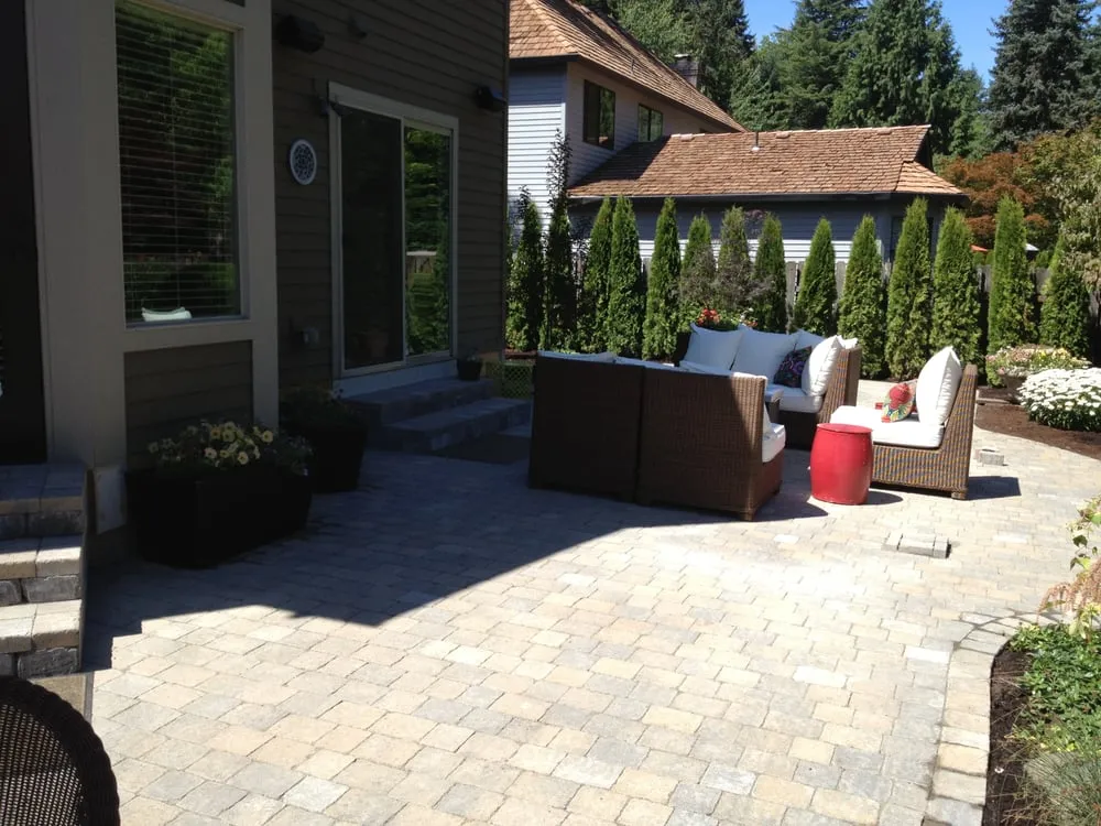 Custom landscape installation in Portland, OR - Barclay's Gardens and More