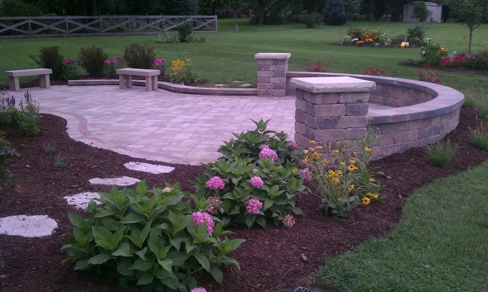 Custom yard cleanup service in Hanover Park, IL by Barco Hardscapes