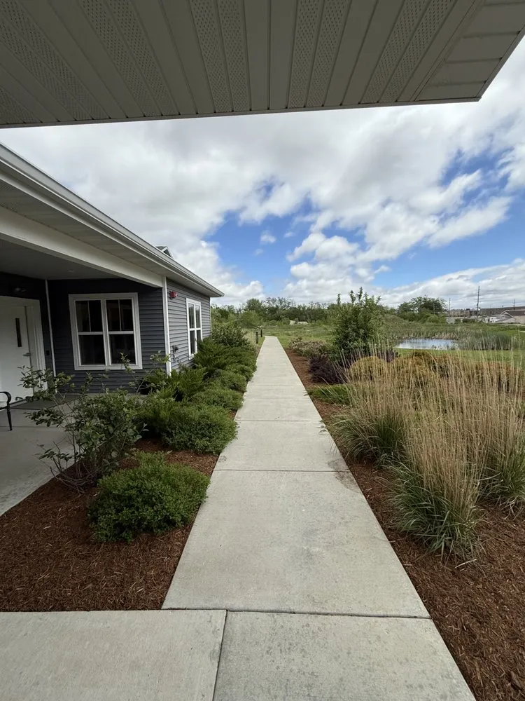 Trusted lawn mowing service with custom design in Cross Plains, WI by Bare